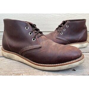 Red Wing Shoes 3141 Men's 10D Heritage Work Chukka Boots Made in USA